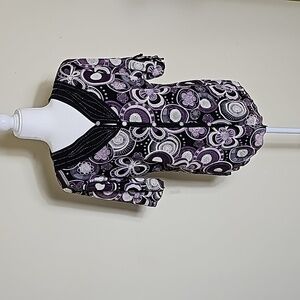 Appointment Floral Women's  Blouse Size 1XL